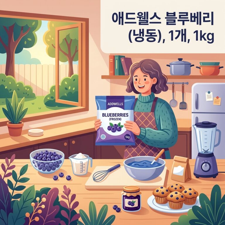 애드웰스 블루베리 (냉동), 1개, 1kg